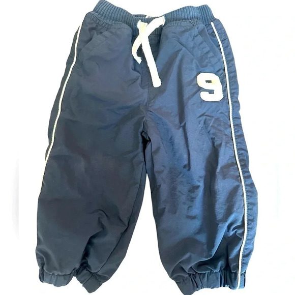 Children's Place Dark Navy Blue Boys Joggers Pants - Picture 1 of 3